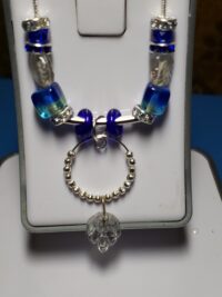 Midnight Blue Charm Necklace