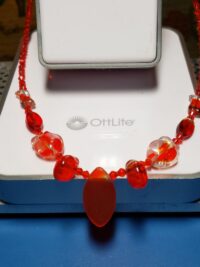 Chrystal Red Necklace