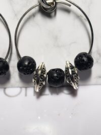 Scented Lava Rock Earrings