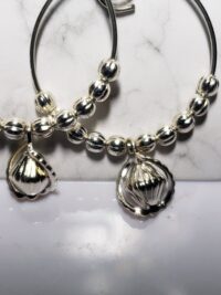 Silver Charmed Earrings