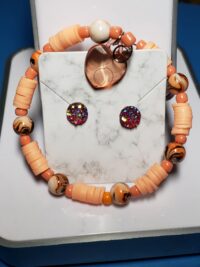 Glowing Orange Memory Bracelet