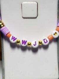 WWJD 2 Toned Bracelet