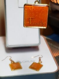 Family Necklace - Earrings